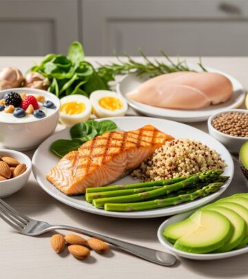 Boost muscle mass, support bone health, and promote vitality with this expert-designed 30-day high-protein meal plan for adults over 50.
